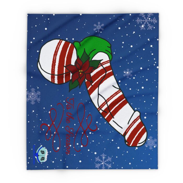 Arctic Fleece Blanket - Peppermint Dick - Image 5