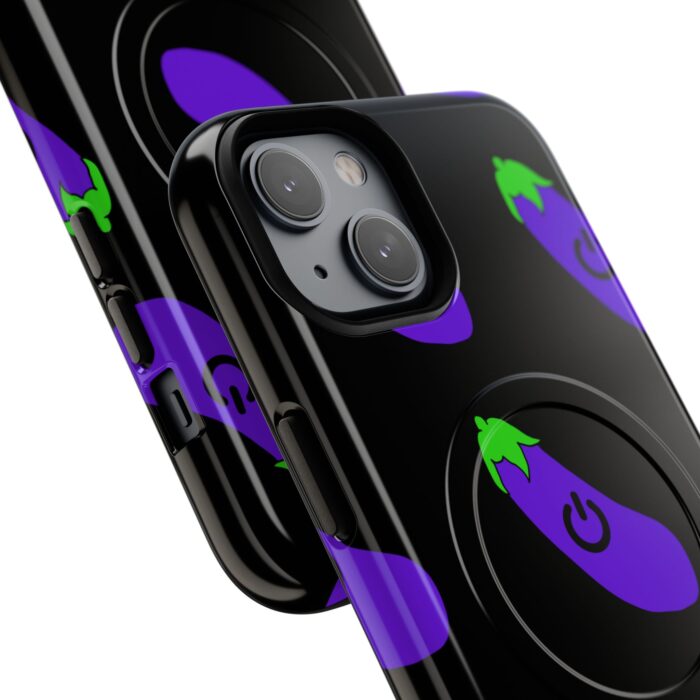 Tough Magnetic iPhone Cases - Power Top / Eggplant - Image 14