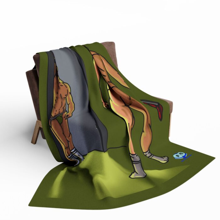 Arctic Fleece Blanket - I'm Home - Image 4