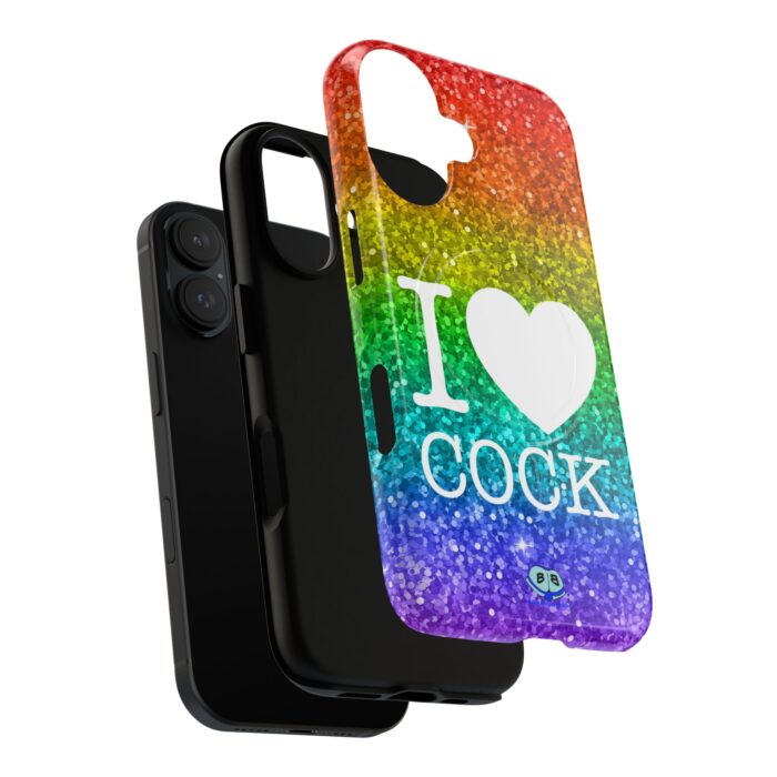 Tough Magnetic iPhone Cases - I Heart Cock - Image 33