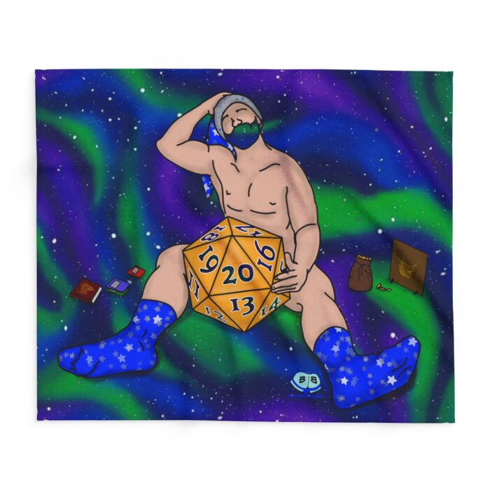 Arctic Fleece Blanket - Roll for Charisma - Image 5