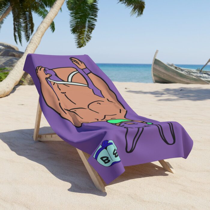 Beach Towel - Bunny Bulge - Image 2