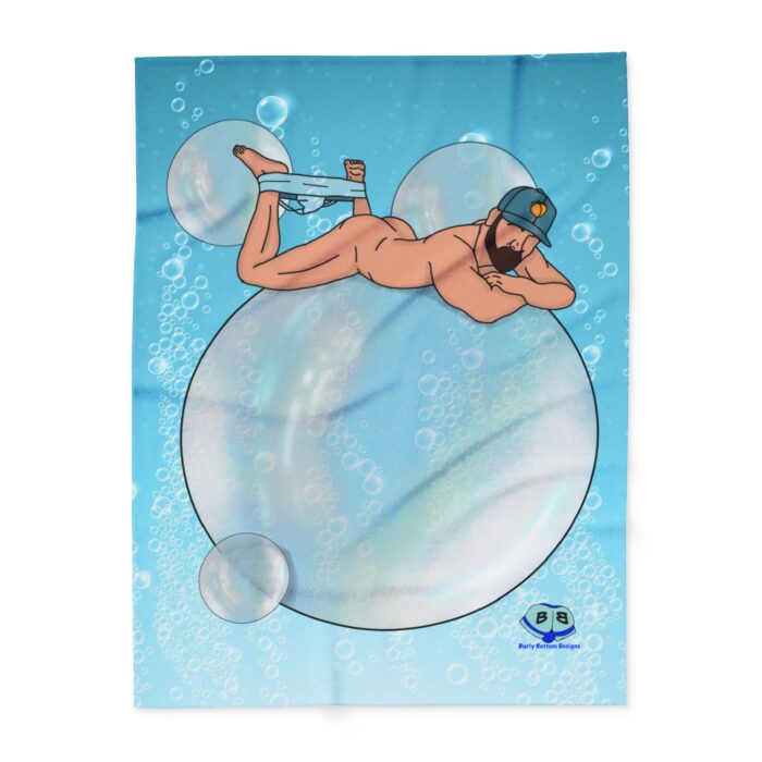 Arctic Fleece Blanket - Bubbles