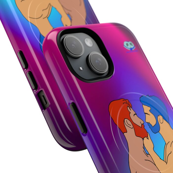 Tough Magnetic iPhone Cases - Brief Kiss - Image 2