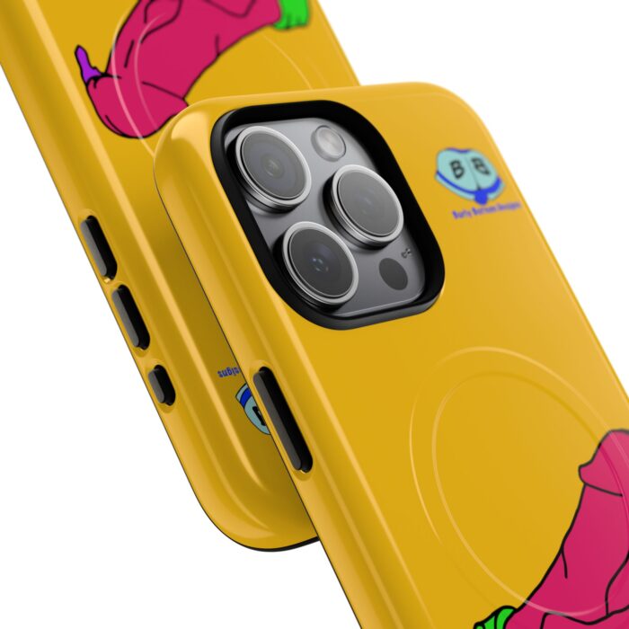 Tough Magnetic iPhone Cases - Pop Art Cock and Ball Stretcher - Image 11