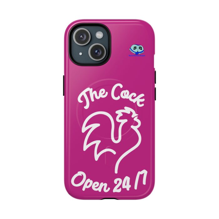 Tough Magnetic iPhone Cases - The Cock Open 24/7