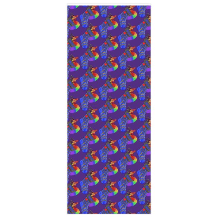 Wrapping Paper - Stuffed on Purple - Image 3
