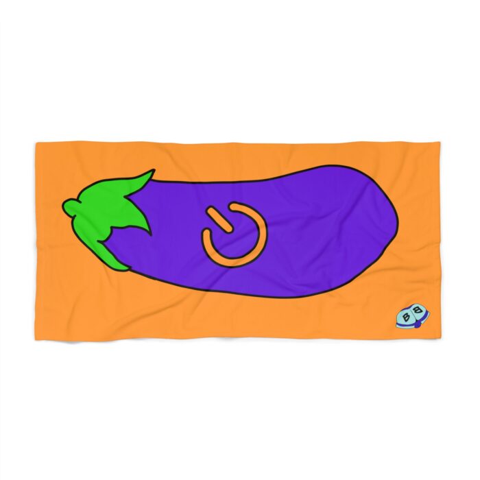 Beach Towel - Power Top / Eggplant