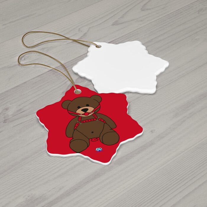 Ceramic Ornament - Gagged Teddy Bear (Butt Plug) - Image 5