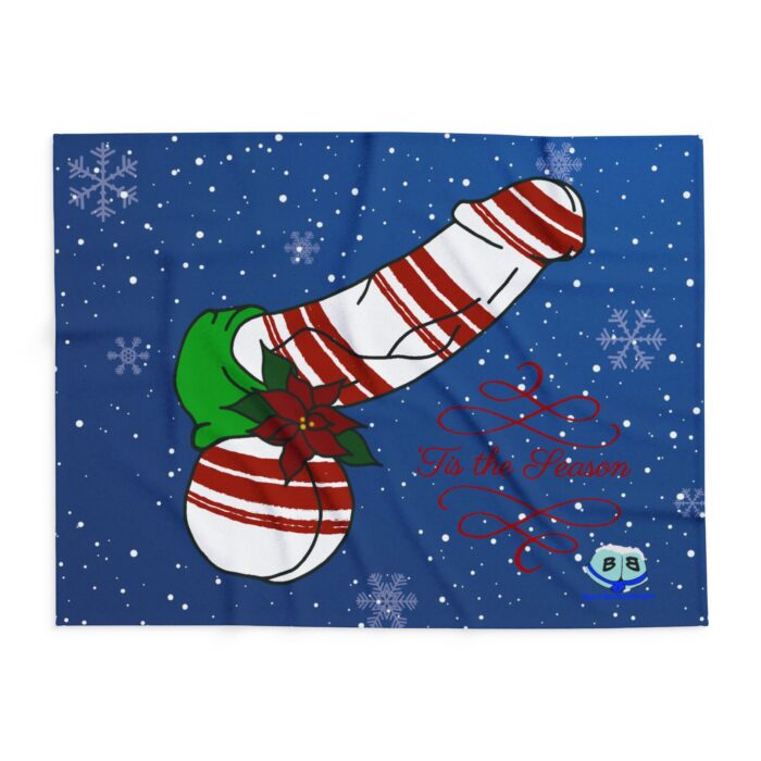 Arctic Fleece Blanket - Peppermint Dick
