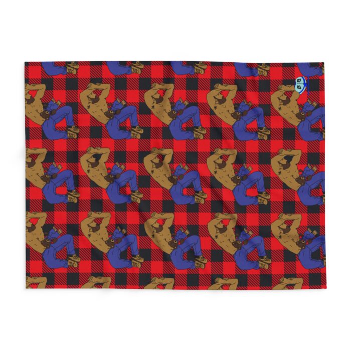 Arctic Fleece Blanket - Teddy Bear Snuggles - Image 2