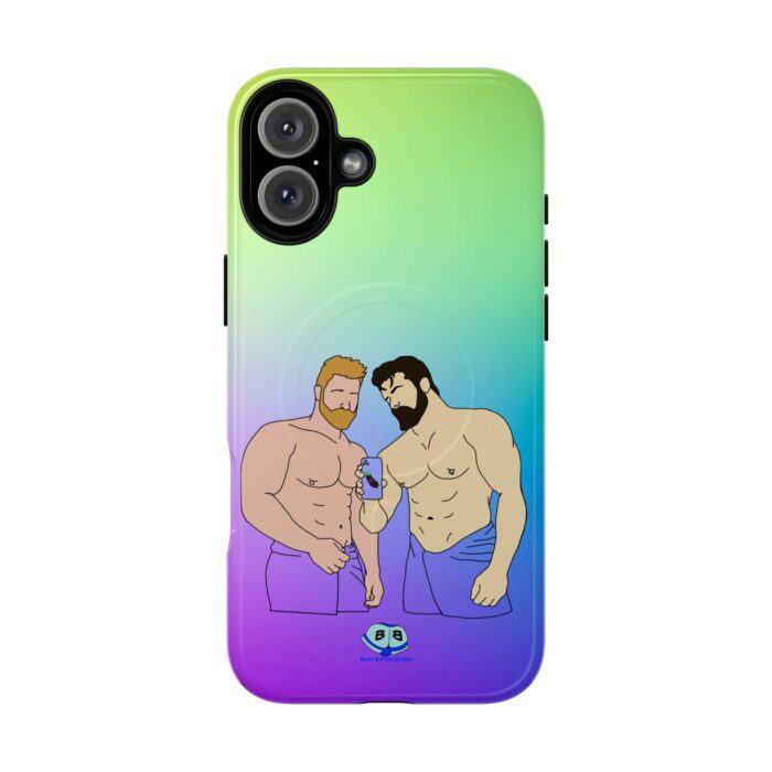 Tough Magnetic iPhone Cases - Locker Room Selfie - Image 34
