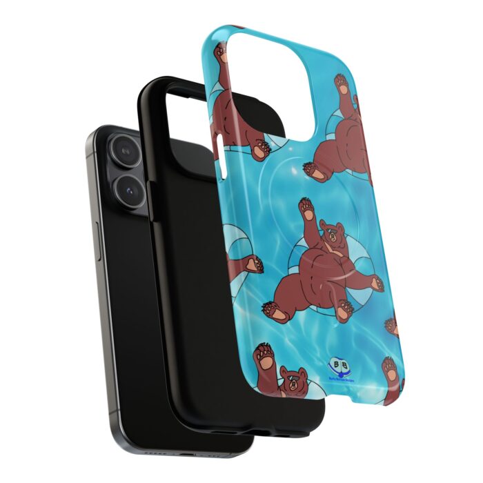 Tough Magnetic iPhone Cases - Inner Tube Bear - Image 6