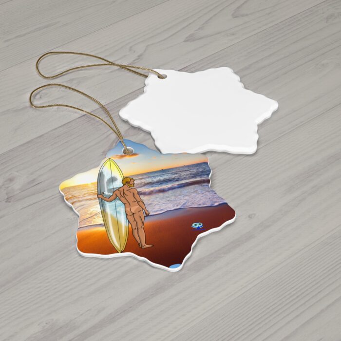 Ceramic Ornament - Tan Lines - Image 5