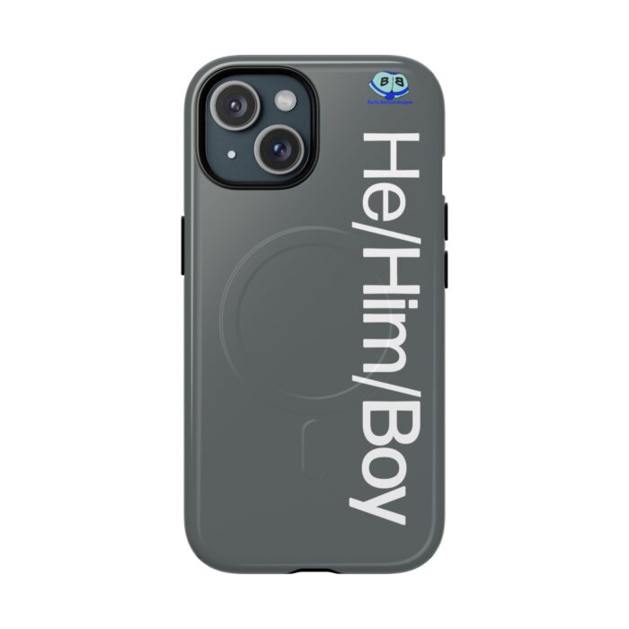 Tough Magnetic iPhone Cases - He/Him/Boy