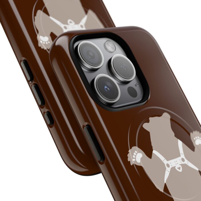 Tough Magnetic iPhone Cases - Leather Bear - Image 5