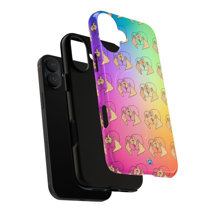 Tough Magnetic iPhone Cases - Bearded Kiss - Image 36