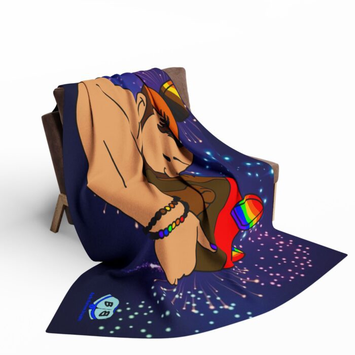 Arctic Fleece Blanket - Magical Kiss - Image 4