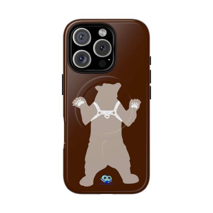 Tough Magnetic iPhone Cases - Leather Bear - Image 25