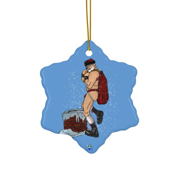 Ceramic Ornament - Santa's Sack - Image 4