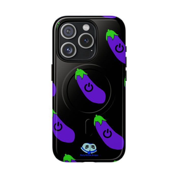 Tough Magnetic iPhone Cases - Power Top / Eggplant - Image 4