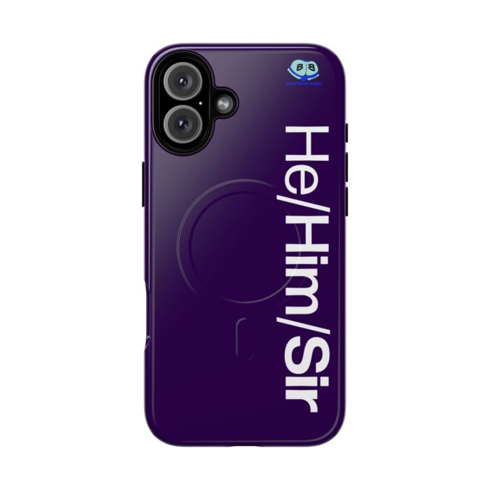Tough Magnetic iPhone Cases - He/Him/Sir - Image 34