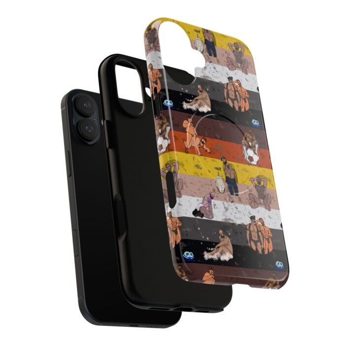 Tough Magnetic iPhone Cases - Bear Collage - Image 36