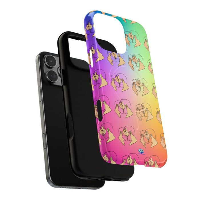 Tough Magnetic iPhone Cases - Bearded Kiss - Image 30