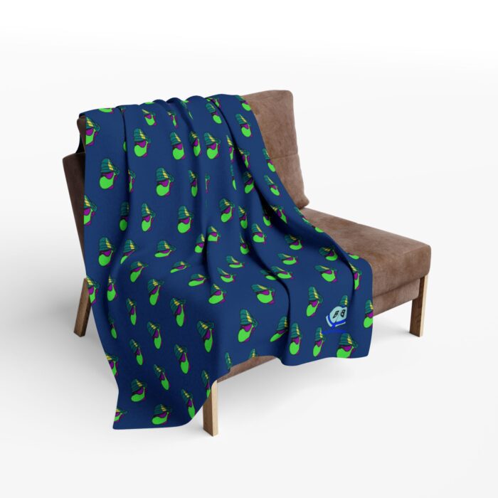 Arctic Fleece Blanket - Pop Art Daddy - Image 8