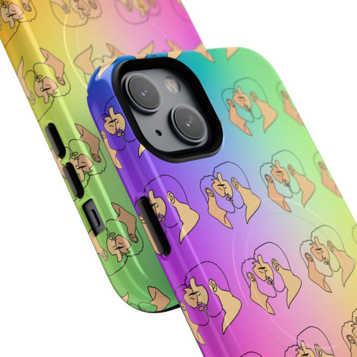 Tough Magnetic iPhone Cases - Bearded Kiss - Image 20