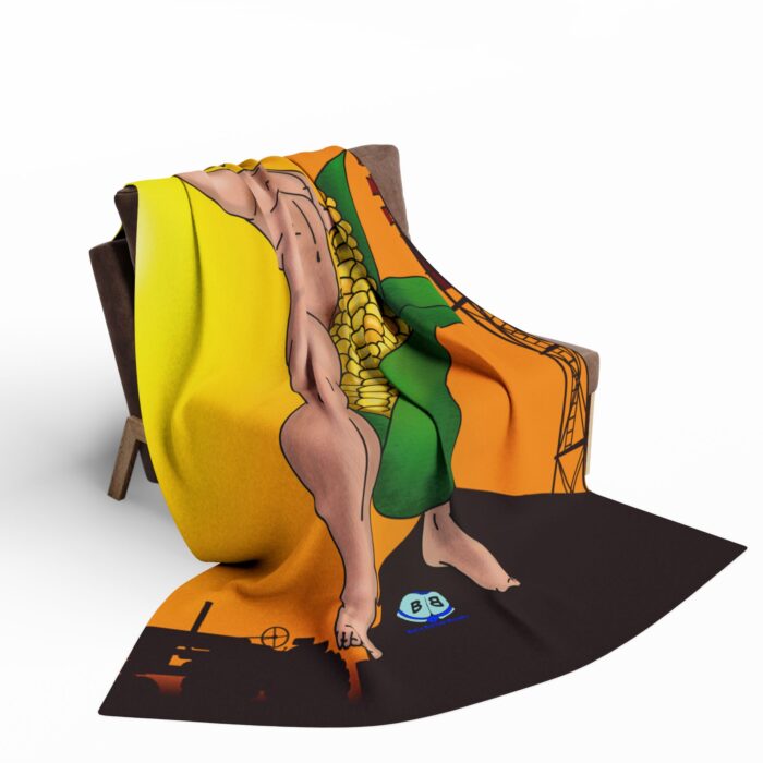 Arctic Fleece Blanket - Aww Shucks - Image 8