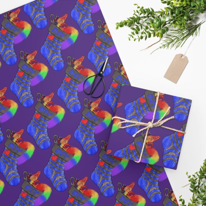 Wrapping Paper - Stuffed on Purple - Image 2