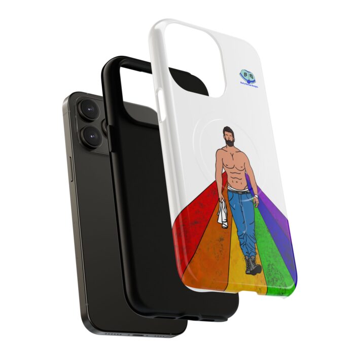 Tough Magnetic iPhone Cases - Rainbow Road - Image 24