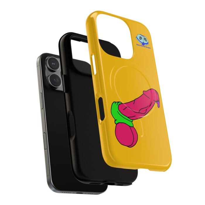 Tough Magnetic iPhone Cases - Pop Art Cock and Ball Stretcher - Image 27
