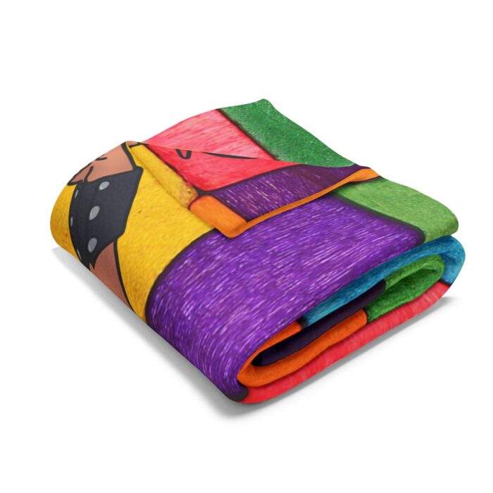 Arctic Fleece Blanket - Who's a Good Boy? - Image 3