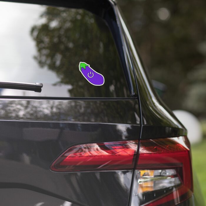 Vinyl Stickers - Power Top / Eggplant - Image 3