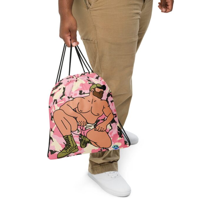 Drawstring bag - 2 Sided Print - Combat Boots