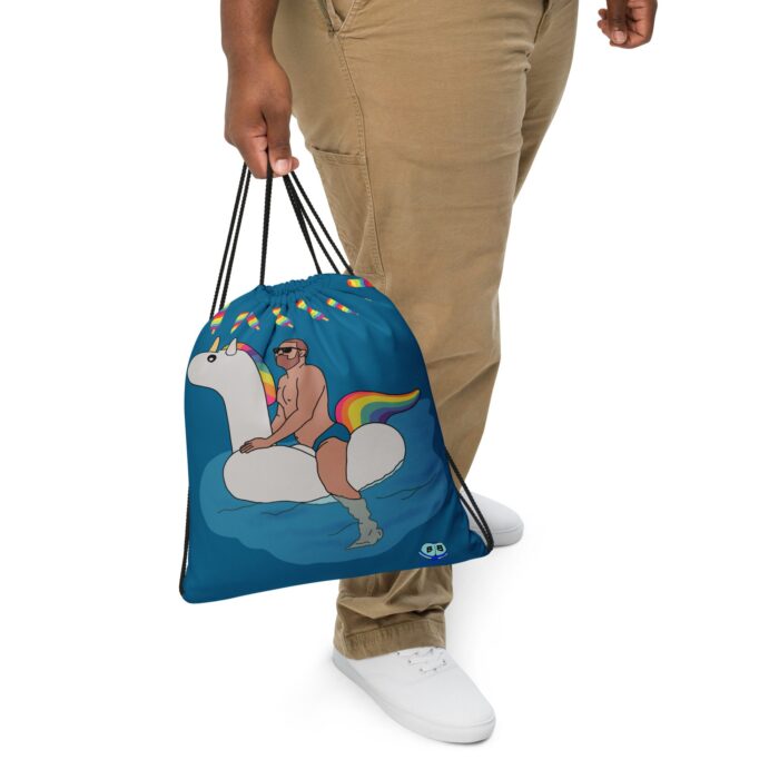 Drawstring bag - 2 Sided Print - Float