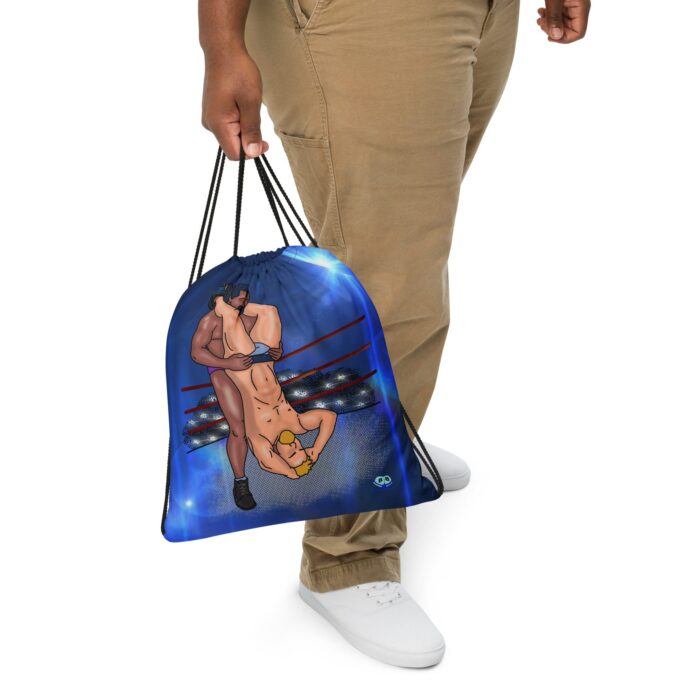 Drawstring bag - 2 Sided Print - Pile Driver