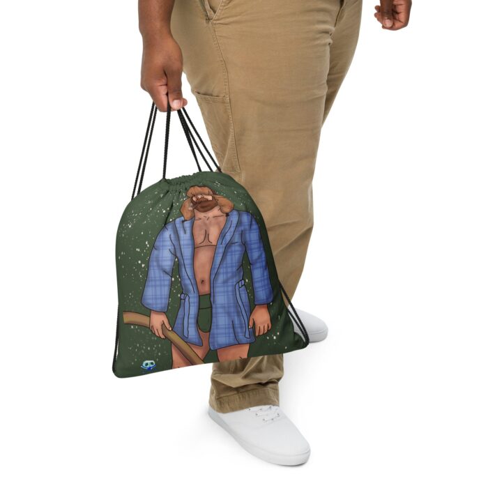 Drawstring bag - 2 Sided Print - Shitter's Full