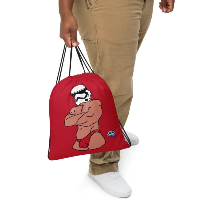 Drawstring bag - 2 Sided Print - Super Trooper