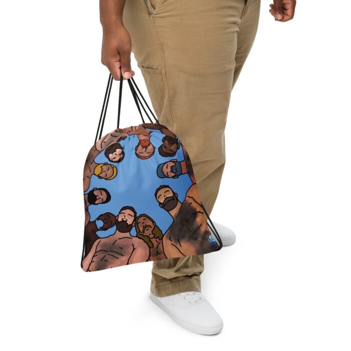 Drawstring bag - 2 Sided Print - View from the Tops