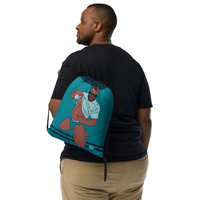 Drawstring bag - 2 Sided Print - Belly Pride - Image 2