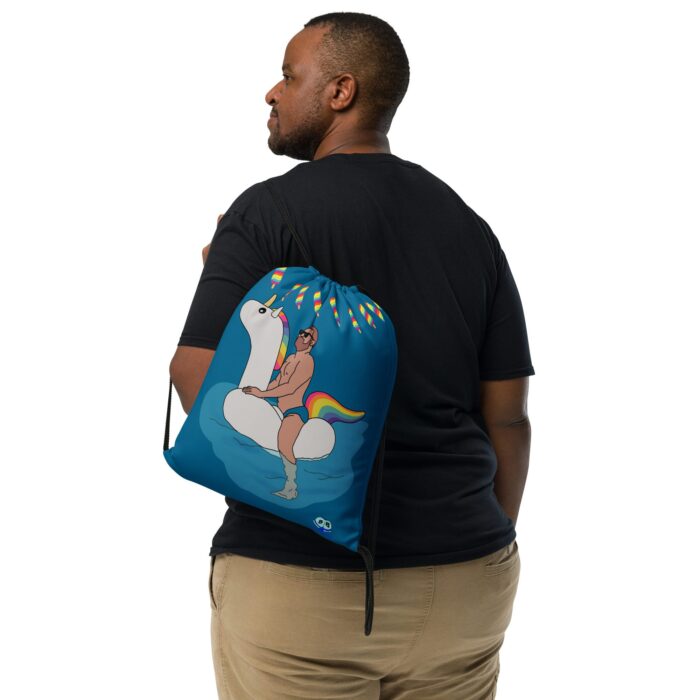 Drawstring bag - 2 Sided Print - Float - Image 2