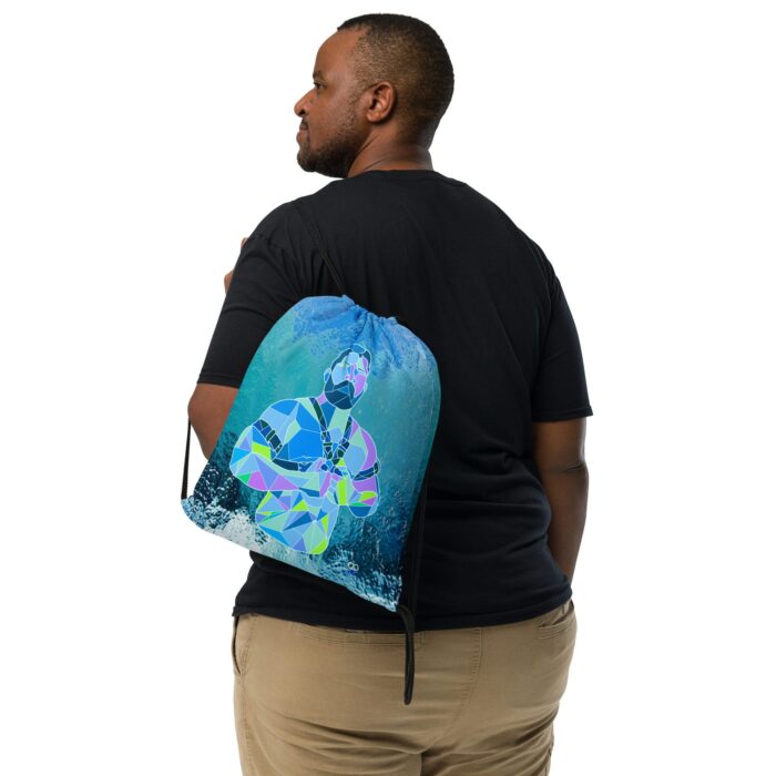Drawstring bag - 2 Sided Print - Shattered - Image 2