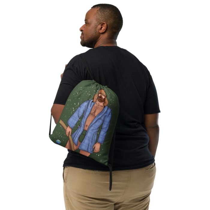 Drawstring bag - 2 Sided Print - Shitter's Full - Image 2