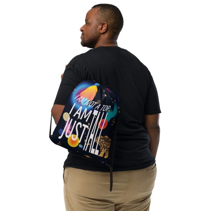 Drawstring bag - 2 Sided Print - Tall Bottom Problems - Image 2