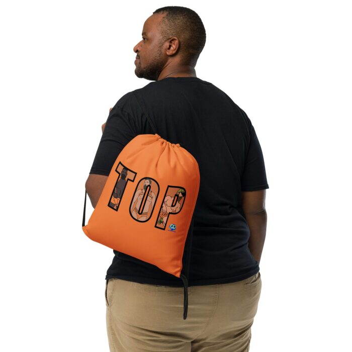 Drawstring bag - 2 Sided Print - TOP Cutout - Image 2