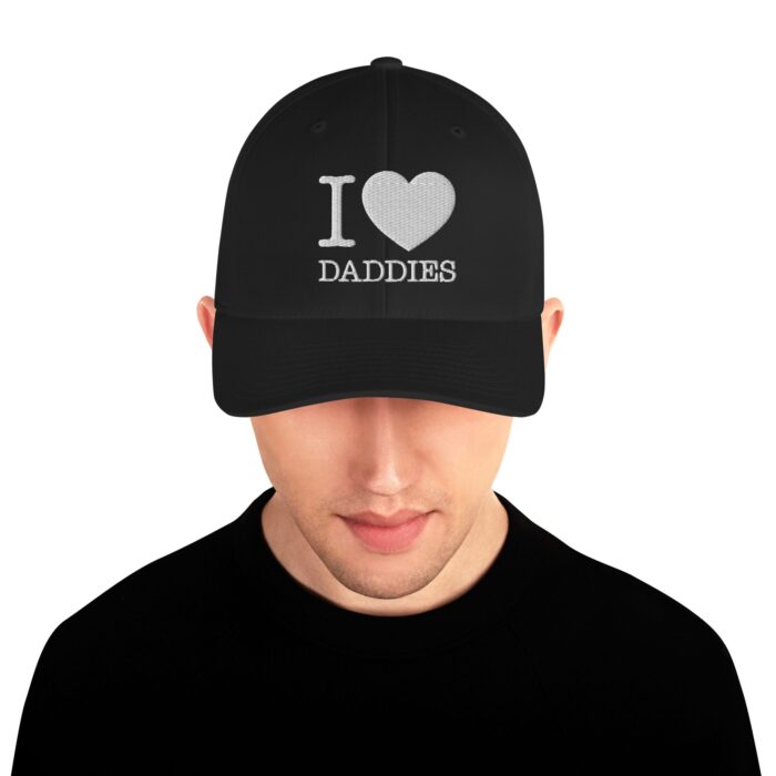 Structured Twill Cap - I Heart Daddies - Image 10