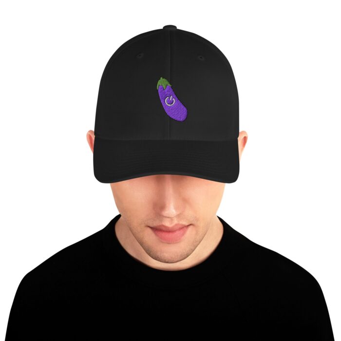 Structured Twill Cap - Power Top/Eggplant - Image 9